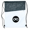 White Rio Crosshatch Backsacks